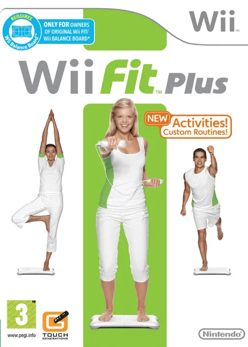 Wii Fit Plus (Europe, Australia) (En,Fr,De,Es,It)